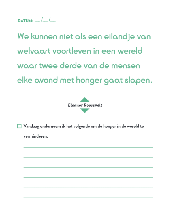 Dagboek Doe elke dag iets om de wereld te verbeteren - Afbeelding 19