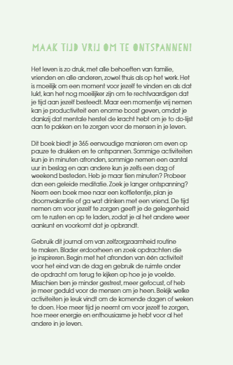 Dagboek Doe elke dag iets om te ontspannen - Afbeelding 3