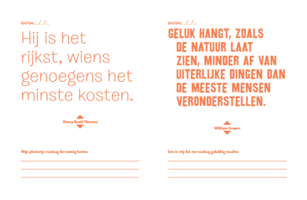Dagboek Doe elke dag iets waar je blij van wordt - Afbeelding 16