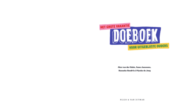 Het grote vakantie-doeboek voor uitgebluste ouders - Afbeelding 3