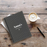 Afslankdagboek Dotty Dots Black