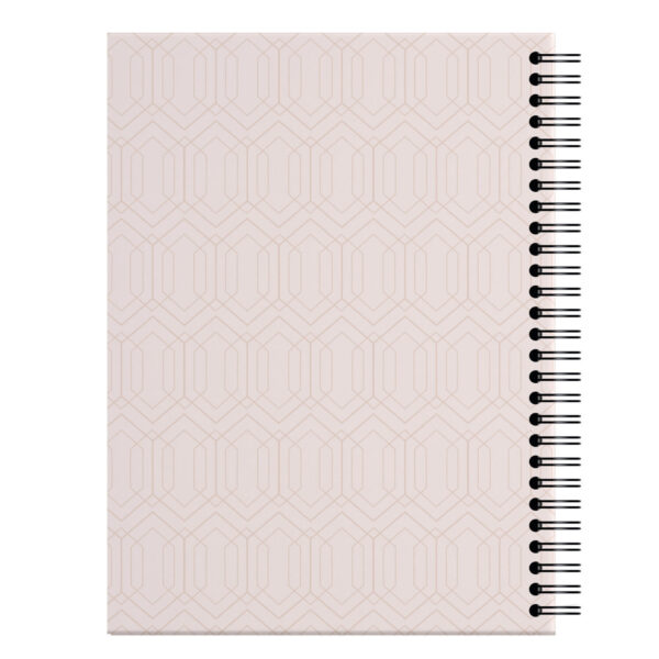 Ontwerp Je Eigen Afslankdagboek Geometric Pattern Pink (2)