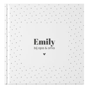 Ontwerp Je Eigen Opa, Oma & Ik Herinneringsboek Dotty Dots (1)