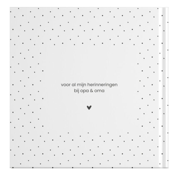 Ontwerp Je Eigen Opa, Oma & Ik Herinneringsboek Dotty Dots (2)