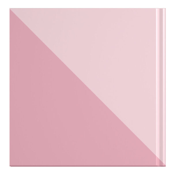 Ontwerp Je Eigen Opa, Oma & Ik Herinneringsboek Modern Triangle Pink (2)