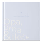 Ontwerp Je Eigen Opa, Oma & Ik Herinneringsboek With Words Blue (1)