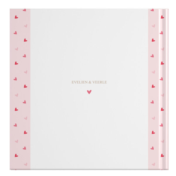 Ontwerp Je Eigen Tante & Ik Herinneringsboek Cheerful Hearts Pink (2)