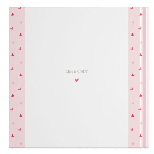 Ontwerp Je Eigen Vriendinnen Herinneringsboek Cheerful Hearts Pink (2)