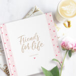 Vriendinnen Herinneringsboek Cheerful Hearts Pink 2