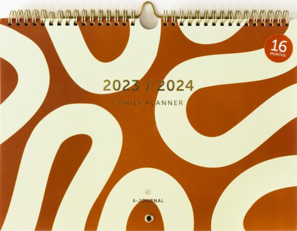 A Journal 16 Maanden Familieplanner 2023 2024 – Flow