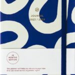 A Journal 16 Maanden Agenda 2023 2024 Flow Blue