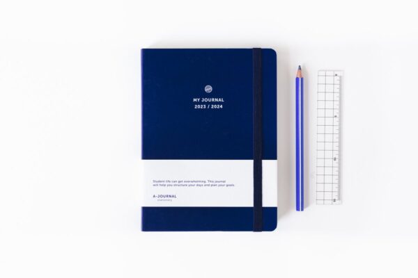 A Journal Schoolagenda 2023 2024 Donkerblauw 2