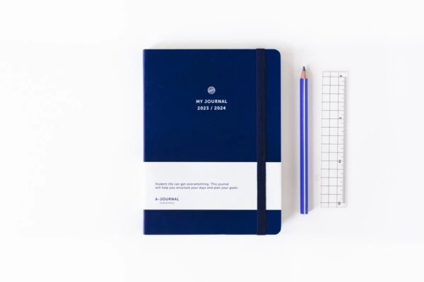 A Journal Schoolagenda 2023 2024 Donkerblauw 2