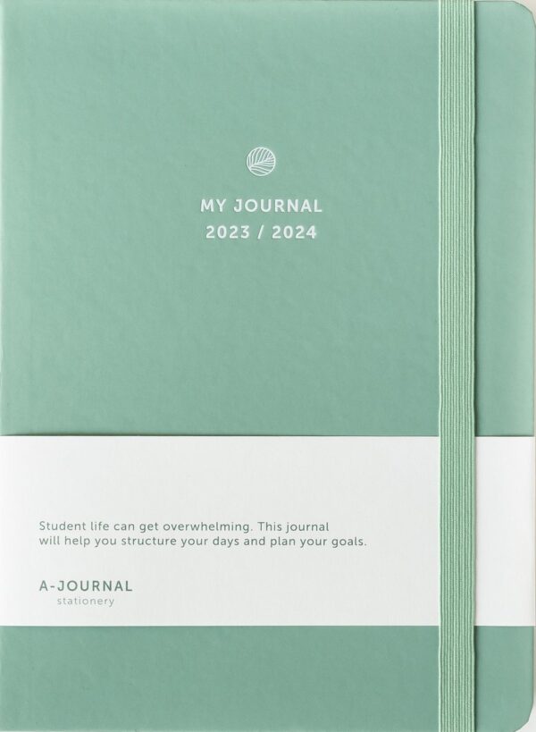 A Journal Schoolagenda 2023 2024 Mintgroen