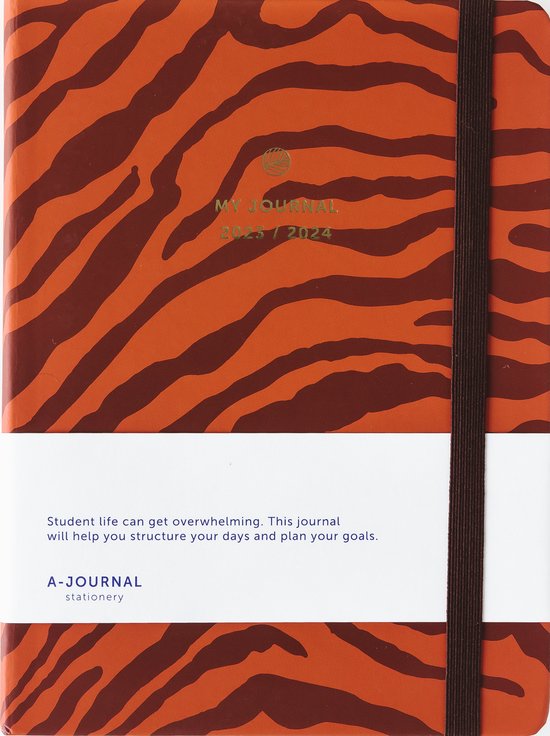 A Journal Schoolagenda 2023 2024 Zebra