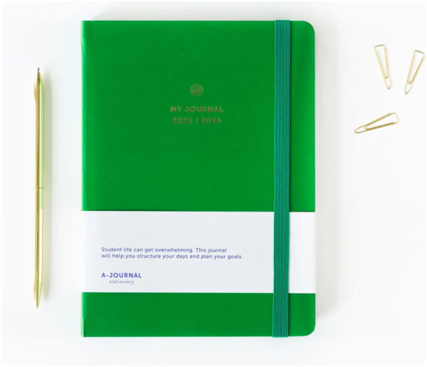 A Journal Schoolagenda 20232024 Bright Green (1)