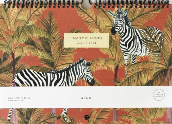 &ink 16 Maanden Familieplanner 2023 2024 – Jungle