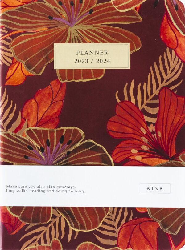 &ink Schoolagenda 2023 2024 – Floral