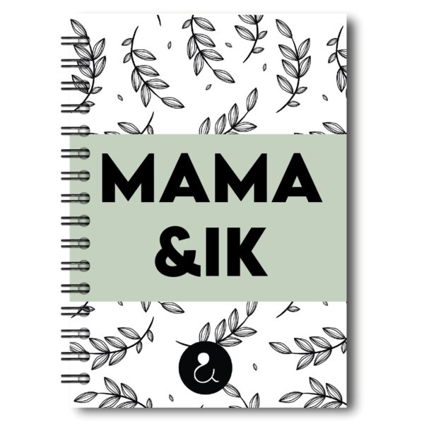 Studio Ins & Outs Invulboek 'mama & Ik' Groen