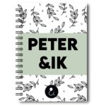 Studio Ins & Outs Invulboek 'peter & Ik' Groen
