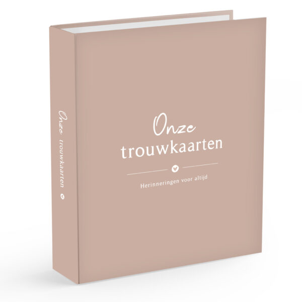 Fyllbooks Bewaarbundel Trouwkaarten Roze A5 (1)