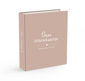Fyllbooks Bewaarbundel Trouwkaarten Roze A5