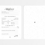 Fyllbooks Babyshower Invulkaarten 15 Stuks A5 (2)