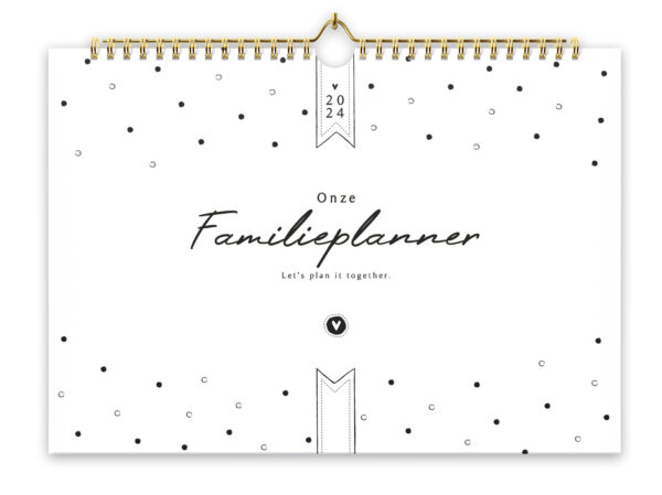 Fyllbooks Familieplanner 2024 A4