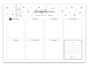 Fyllbooks Whiteboard Weekplanner A4 (2)