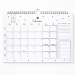 Maandkalender 2026 Februari