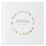 Ontwerp Je Eigen Babyboek Floral Wreath Dots (3)