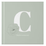 Ontwerp Je Eigen Babyboek Initial With Flower (1)