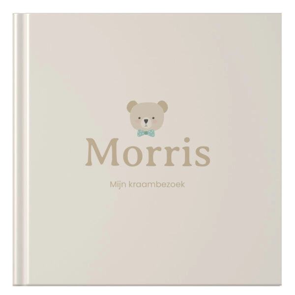 Ontwerp Je Eigen Kraambezoekboek Blue Bear (2)