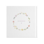 Ontwerp Je Eigen Kraambezoekboek Floral Wreath Dots (1)