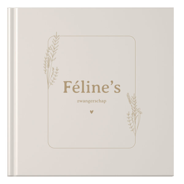Ontwerp Je Eigen Zwangerschapsdagboek Flower Chique (3)