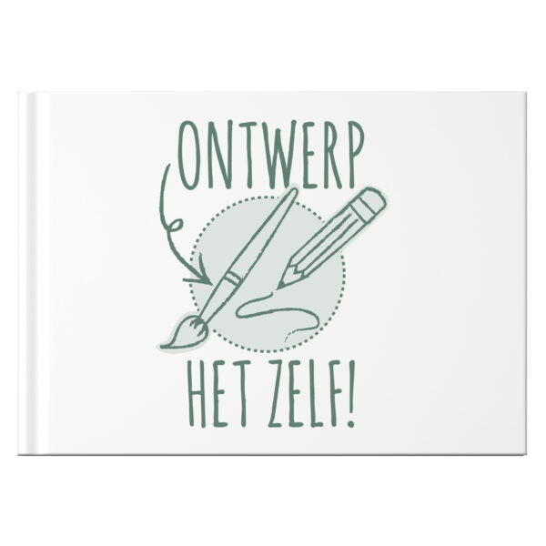 Zelf Ontwerpen Lege Cover Ontwerp Je Eigen Invulboek Mockup Ontwerp Het Zelf