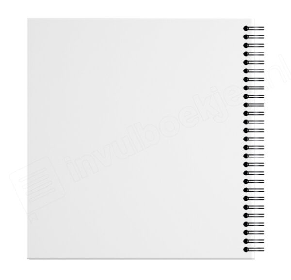 Zelf Ontwerpen Lege Cover Ontwerp Je Eigen Invulboek (7)