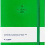 My A Journal Jaaragenda 2024 Bright Green (1)