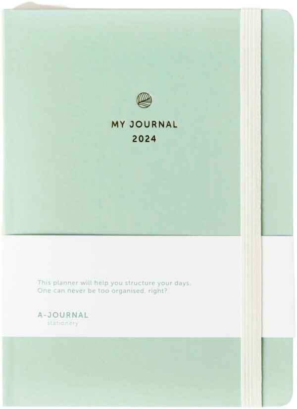 My A Journal Jaaragenda 2024 Mintgroen (1)