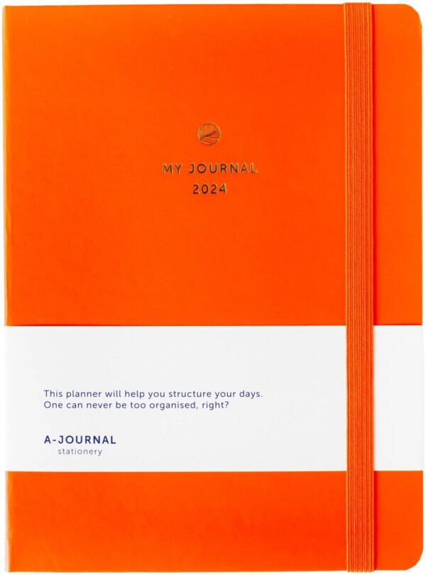 My A Journal Jaaragenda 2024 Oranje (1)