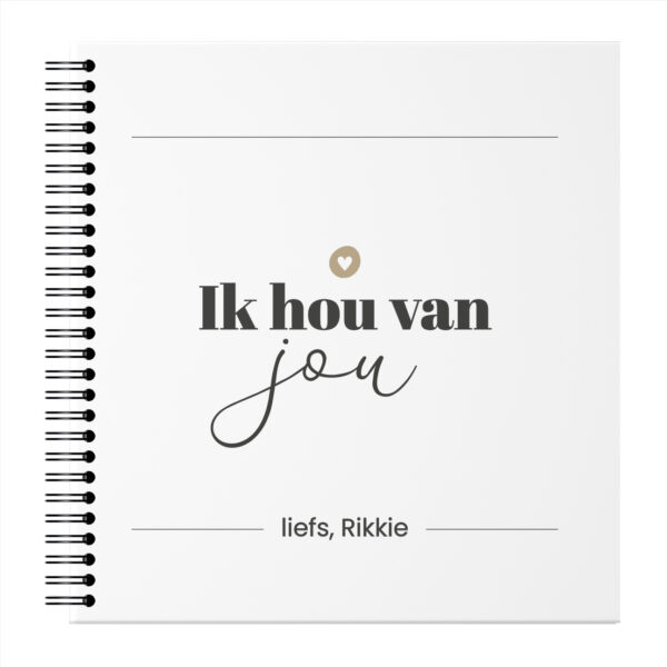 Ontwerp Je Eigen De Allerliefste Dat Ben Jij Invulboekje Ik Hou Van Jou (1)