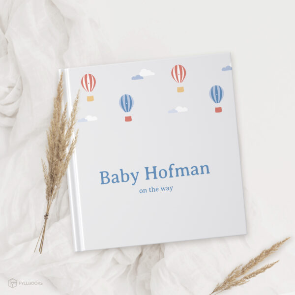 Ontwerp Je Eigen Zwangerschapsdagboek Baby Clouds (1)