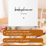 Babyshowerboek Zwartwit Af1 Productgericht