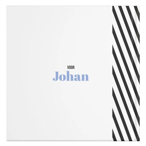 Ontwerp Je Eigen Afscheidsboek Collega Striped Back (2)