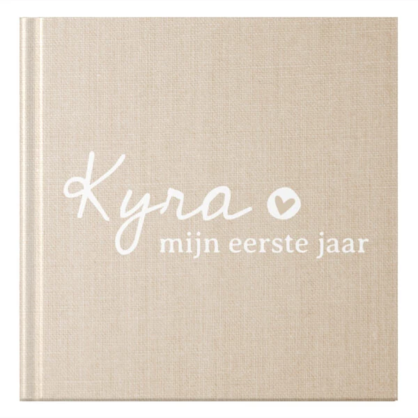 Ontwerp Je Eigen Babyboek Linnenlook Beige (3)