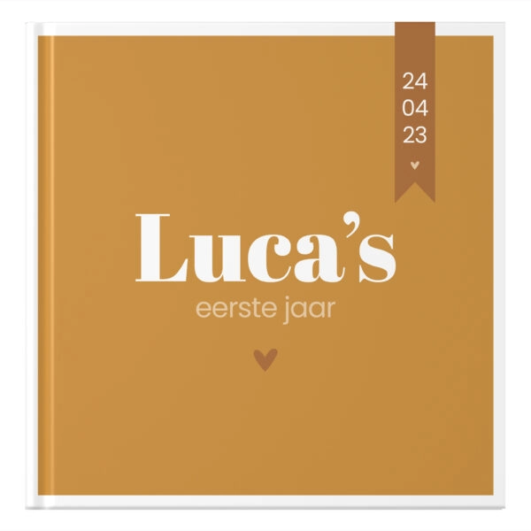 Ontwerp Je Eigen Babyboek Ribbon Yellow (3)