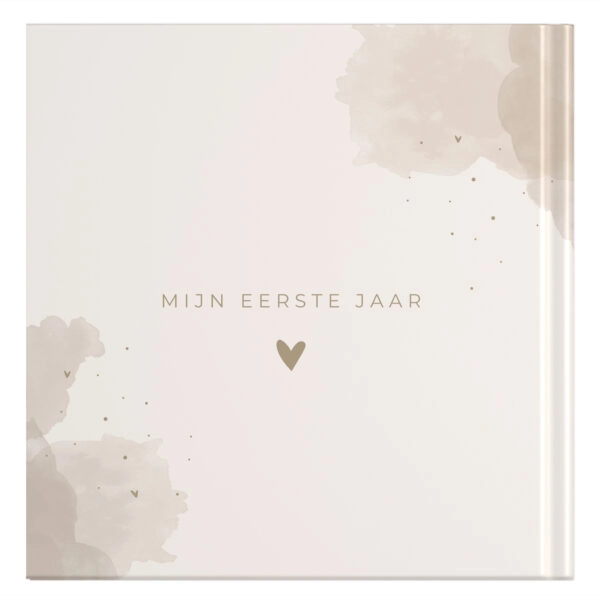 Ontwerp Je Eigen Babyboek Watercolour Picture Brown (2)