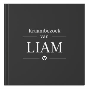 Ontwerp Je Eigen Kraambezoekboek Black Beauty (2)