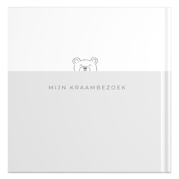 Ontwerp Je Eigen Kraambezoekboek Grey Bear (2)