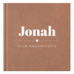 Ontwerp Je Eigen Kraambezoekboek Leatherlook Love (3)